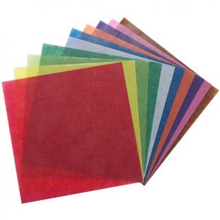 Folia Origami Paper 6x6 inch Transparent 500 pack   Assorted   6645279