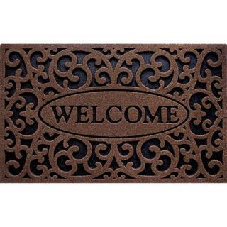 Clean Scrape "Welcome" Iron Doormat