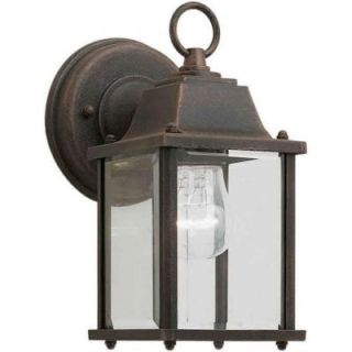 Talista 1 Light Outdoor Painted Rust Wall Lantern CLI FRT1705 01 28