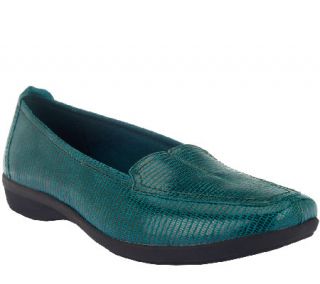 As Is Clarks Bendables Leather Loafers  Haydn Gloss —