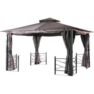 Sunjoy Orleans Gazebo, Light Brown