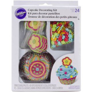 Wilton Cupcake Decorating Kit, Flower 24 ct. 415 8039
