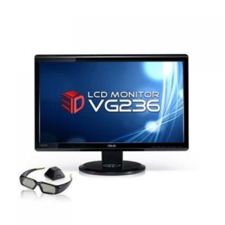 ASUS 23" Widescreen 3D LCD Monitor with NVIDIA 3D Vision Kit, Black (VG236H)