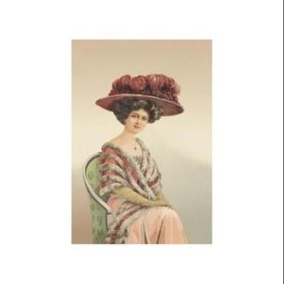 Lady Posing For A Portrait Print (Canvas Giclee 12x18)