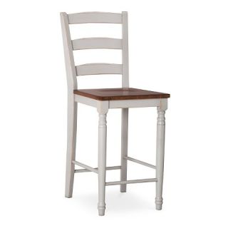 Mulberry Distressed Two Tone 24 Counter Stool