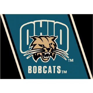 Milliken 2 ft 8 in x 3 ft 10 in Rectangular NCAA Ohio Bobcats Accent Rug