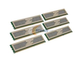 OCZ Gold 12GB (6 x 2GB) 240 Pin DDR3 SDRAM DDR3 1333 (PC3 10666) Desktop Memory Model OCZ3G1333LV12GS