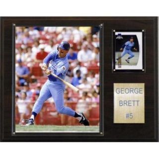 C & I Collectables 1215GBRETT MLB George Brett Kansas City Royals Player Plaque