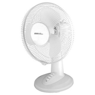 Room Essentials 12 Oscillating Table Fan White