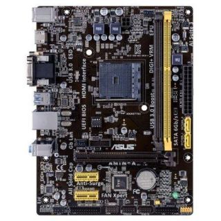 Asus AM1M A Asus AM1M A Desktop Motherboard   AMD Chipset   Socket AM1   Micro ATX   1 x Processor Support   32 GB DDR3 SDRAM Maximum RAM   1.33 GHz) Memory Speed Supported   2 x