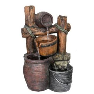 Beckett Rustic Pots Fountain 7235510