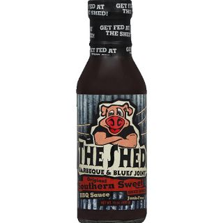 The Shed Barbeque & Blues Joint Original Southern Sweet BBQ Sauce, 15 oz, (Pack of 6)