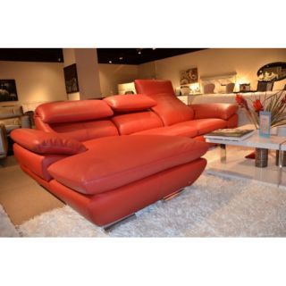 Divani Casa Leather Sectional by VIG Furniture
