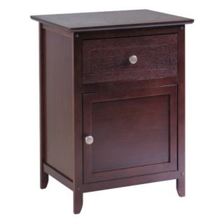 Winsome Klein 1 Drawer Nightstand