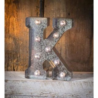 Light Up Marquee Letter K