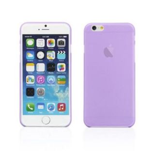 GEARONIC Ultra Thin Slim Fit PP Matte Clear Hard Back Skin Case Cover for Apple iPhone 6   Purple