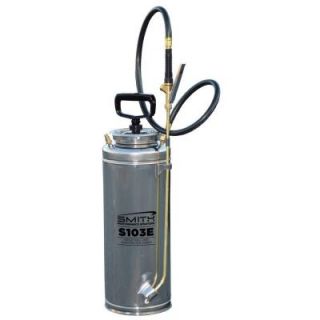 Smith Performance Sprayers 3.5 Gal. Industrial and Contractor Stainless Steel Concrete Compression Sprayer 190448