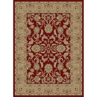 Concord Global Trading Ankara Oushak Red 6 ft. 7 in. x 9 ft. 6 in. Area Rug 61706