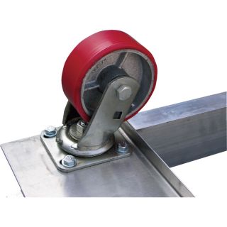 Vestil Dolly —  Aluminum Channel, 2,000-Lb. Capacity, 42in.L x 40in.W, Model# ACP-4042-20  Dollies   Accessories