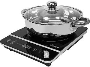 Rosewill RHAI 13001. 1800 Watt Induction Cooker Cooktop with Stainless Steel Pot