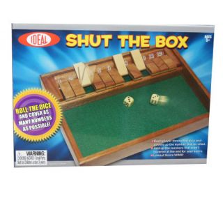 Shut the Box Dice Game —