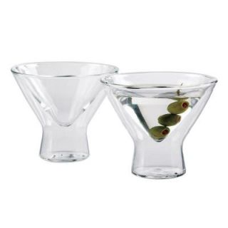 Wine Enthusiast 8 oz. Steady Temp Martini Glasses 707 07 04