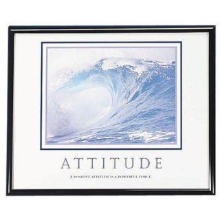Advantus Attitude Motivational Poster   Attitude   30" Width X 24" Height (AVT78024)