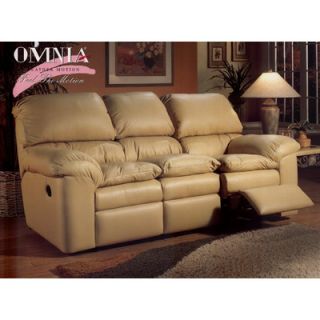 Omnia Furniture Cordova Leather Reclining Loveseat