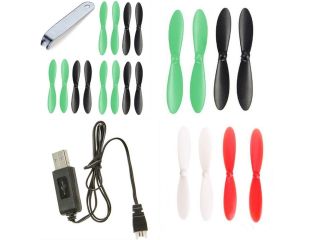 Walkera QR Ladybird Propeller Blades 3.7v LiPo Charger Prop Puller Tool Charges Any mAh Includes LED Indicator