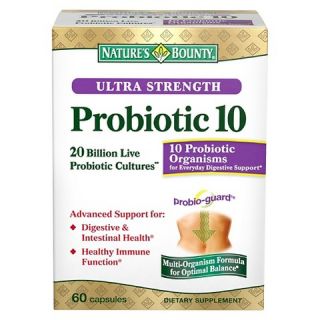 Natures Bounty Advanced Probiotic 10 Capsule   60 Count