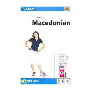 Talk Now Learn Macedonian ( Talke Now Beginners) (Bilingual) (CD ROM