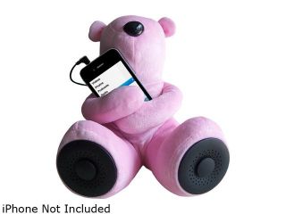 Sungale S T1 PK Portable Teddy Speaker For iPod/iPhone/Smartphone//Media Player