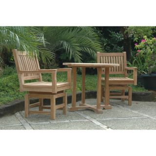 Rialto 3 Piece Dining Set by Anderson Teak