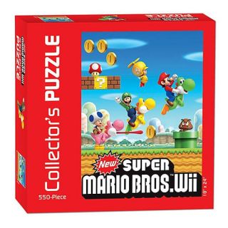 New Super Mario Bros. Wii Collector's Puzzle    USAopoly