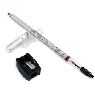Dior Chestnut Powder Eyebrow Pencil with Brush and Sharpener