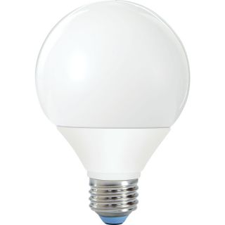 GE 11 Watt (40W Equivalent) 2,700K G25 Medium (E 26) Base Soft White Decorative CFL Bulb