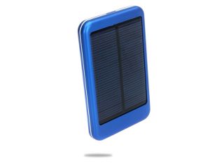 5000mAh Solar Mobile Power Portable External Battery Charger Universal for iPhone iPad Samsung Smartphones Silver