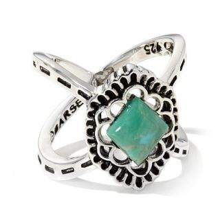 Studio Barse Turquoise Sterling Silver Criss Cross Ring   7743973