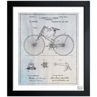 Oliver Gal Bicycle 1890 Framed Graphic Art