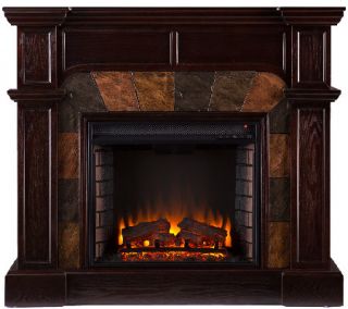 Quincy Freestanding Ventless Corner/ Wall Electric Fireplace —