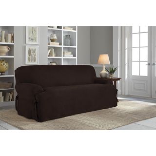 Tailor Fit Relaxed Fit Smooth Suede T Cushion Sofa Slipcover