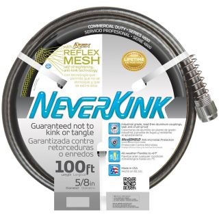 NeverKink 5/8 in x 100 ft Premium Duty Kink Free Garden Hose