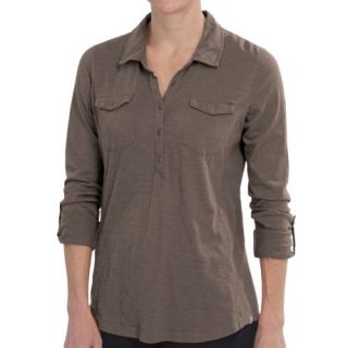 Slub Cotton Shirt (For Women) 9054W 53