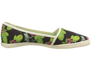 Soludos Sand Shoe Slip On Floral Print Floral Black
