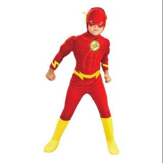 Deluxe Muscle Chest The Flash Kids Costume Large 12 14