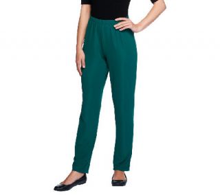 Susan Graver Essentials Lustra Knit Skinny Pants   A7934 —