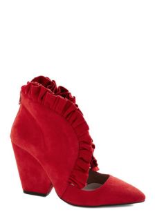 Jeffrey Campbell Frill in the Blanks Heel  Mod Retro Vintage Heels