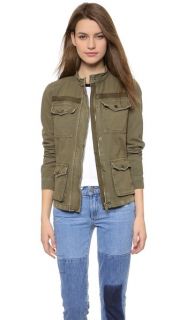 Free People Rumpled Army Jacket