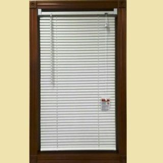 White 1 in. Light Filtering Vinyl Blind   48 in. W x 64 in. L 20150515