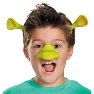 Shrek Nose & Ears Kit Green One size fits most
